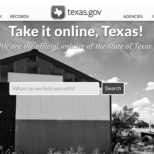 Texas.gov redesign