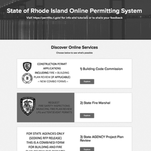Rhode Island's Statewide ePermitting Initiative