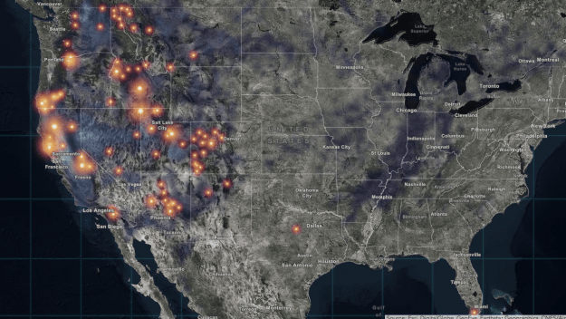 California's fire maps and drone photos lend new views of the ...