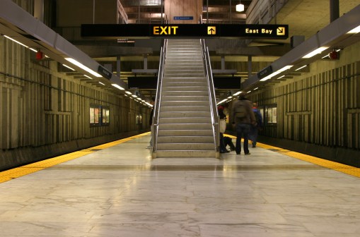 A BART station. (Getty Images)