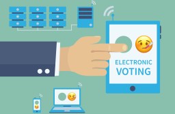 electronic voting illustration