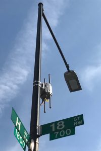 Just blocks from the White House, the district's transportation department installed new LED streetlights equipped with sensors and gigabit Wi-Fi hotspots. (StateScoop)