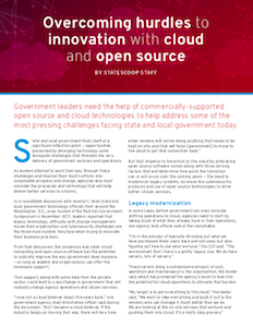 StateScoop report on cloud and open source innovation