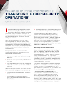 StateScoop, CyberScoop, Fedscoop report on cyber intelligence operations