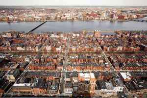 boston aerial view