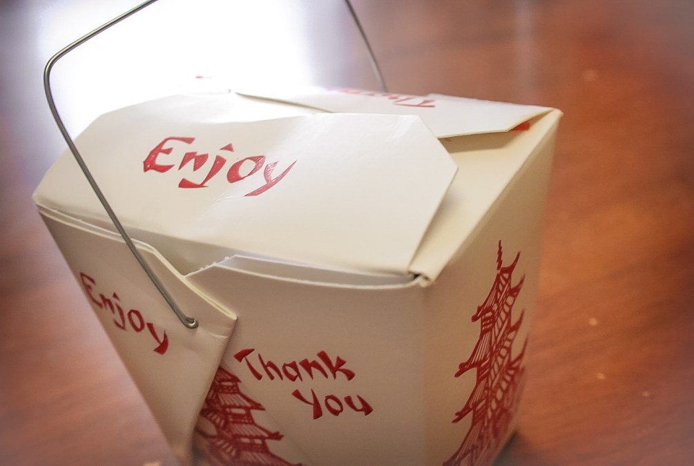 Chinese takeout box