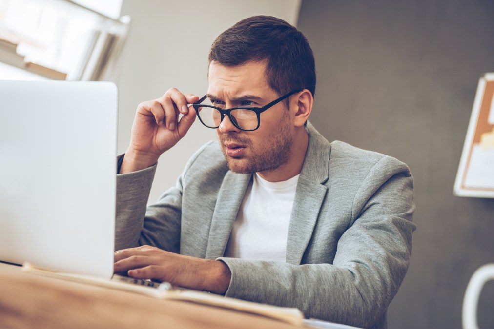 man at laptop