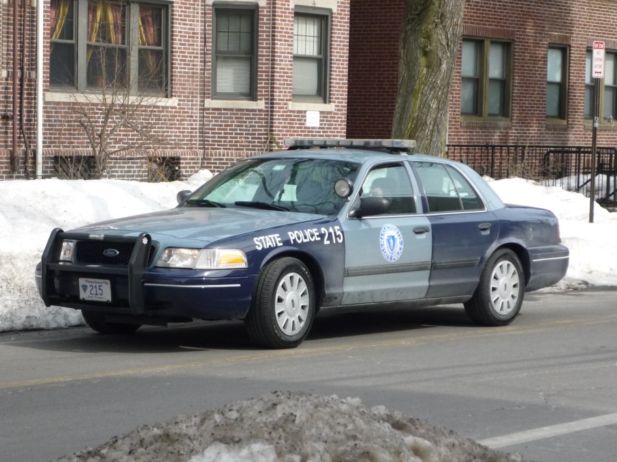 a police car