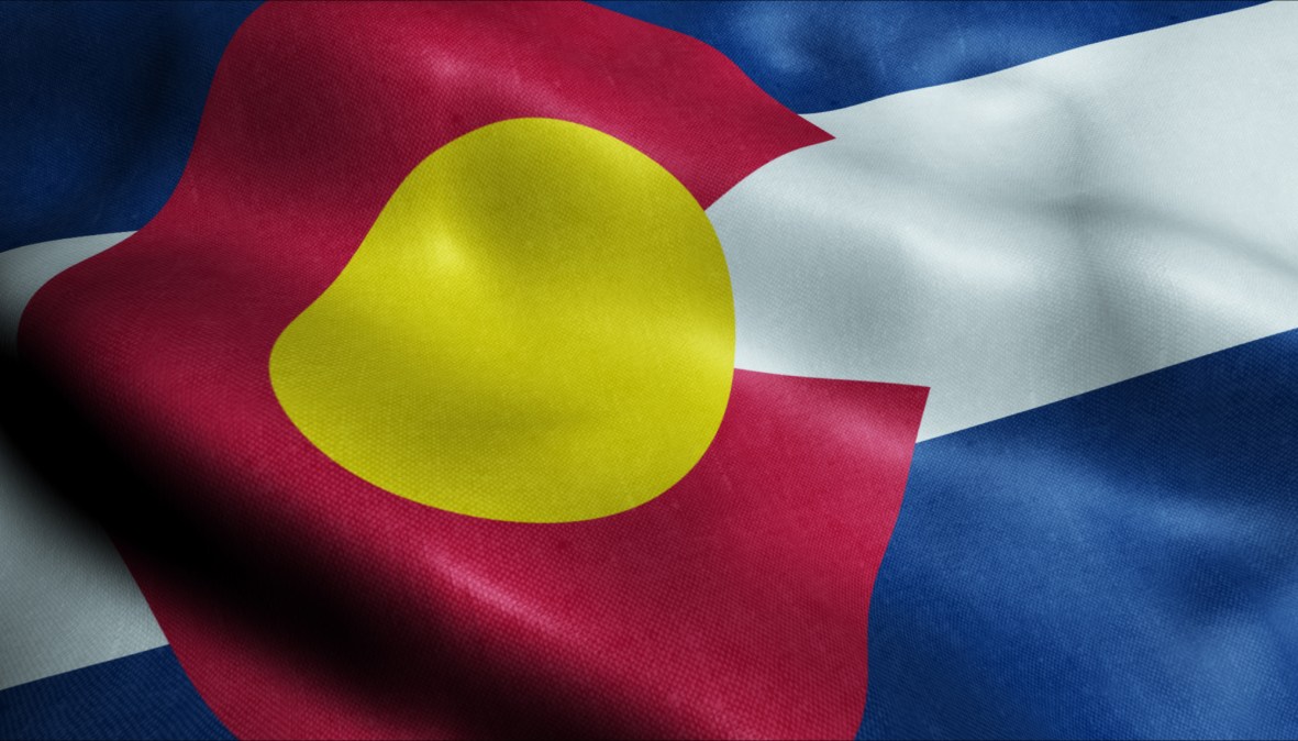 Colorado flag rendering