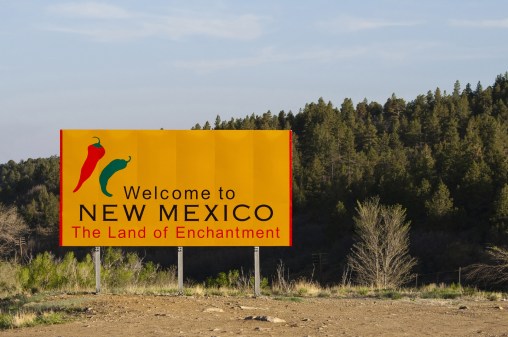 New Mexico sign