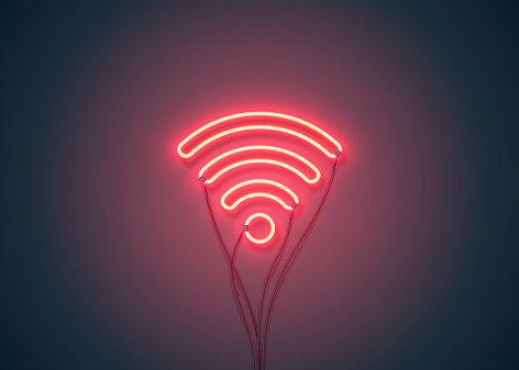 Wi-Fi neon sign