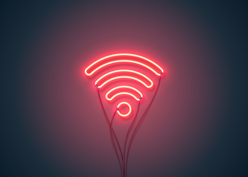 Wi-Fi neon sign