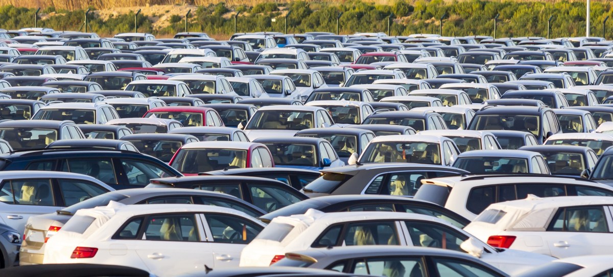 cars at dealership