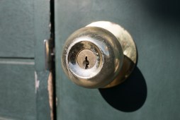 A doorknob