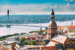 Riga, Latvia cityscape