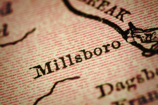MIllsboro, Delaware on a map