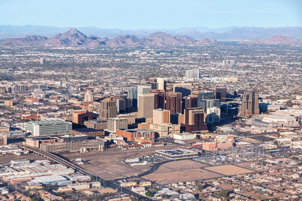 Phoenix aerial view