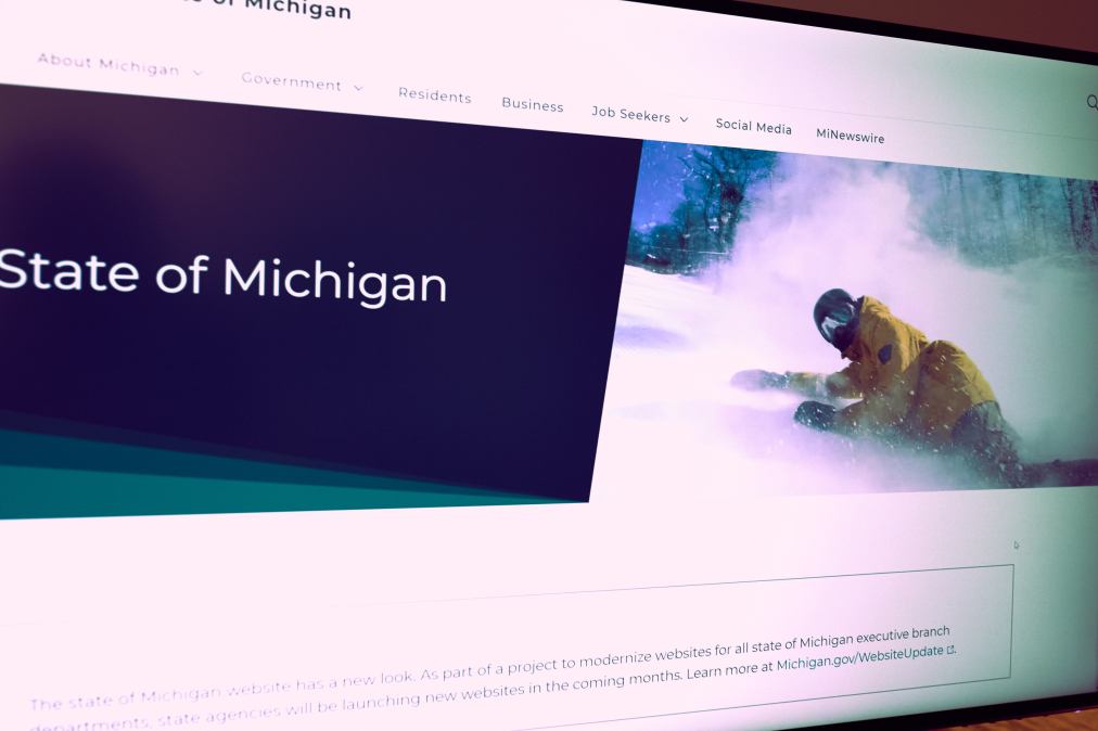 Michigan starts website refresh after 20 years on old platform | StateScoop