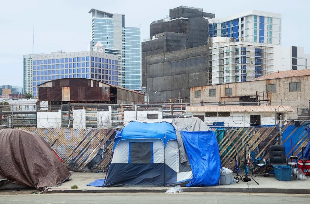 homeless encampment