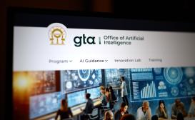 Georgia AI website on a screen