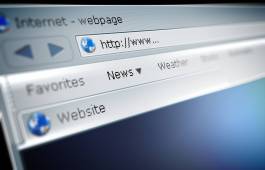 web browser address bar