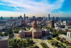 The Texas State Capitol building