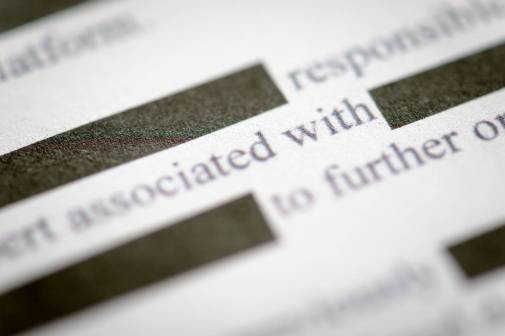 redacted document