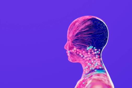 glass human figure