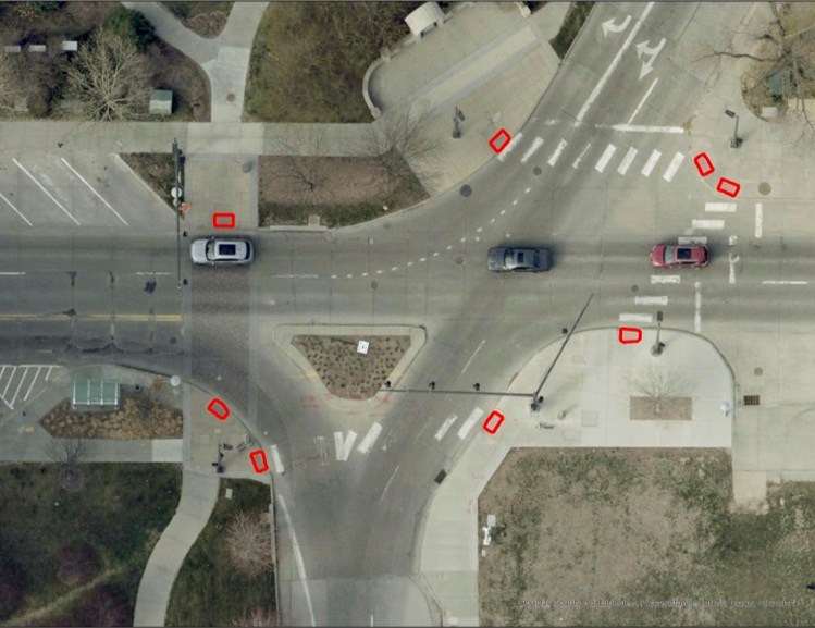 Find Ramps Map Local governments use GIS to find and fix inaccessible sidewalks, curb ...