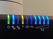 modem lights