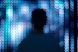 woman out of focus