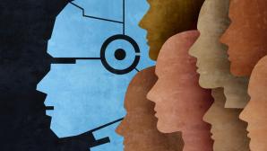 robot face