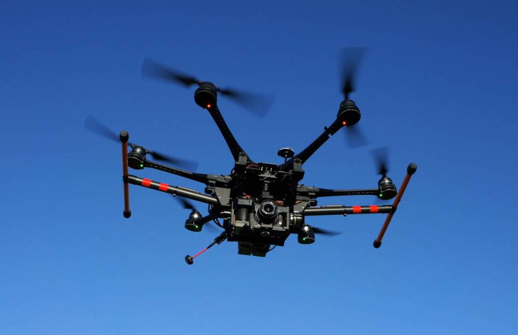 drone with large camera