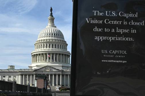 capitol closed sign