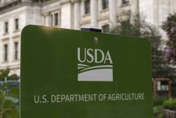 USDA sign