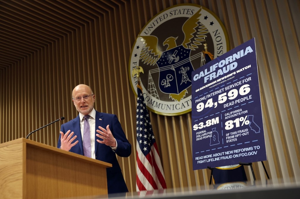 Federal Communications Commission Chair Brendan Carr