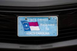 North Carolina special license plate