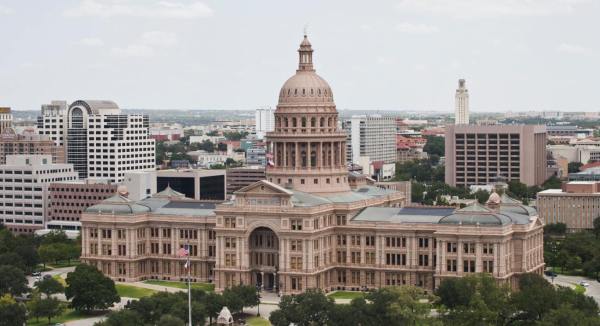 Texas state capitol building