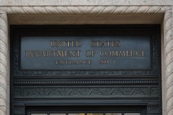 Dept of Commerce sign