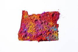 Oregon state map