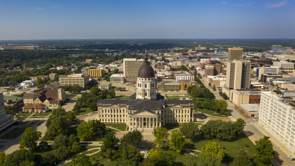 capitol building in Topeka, Kansas