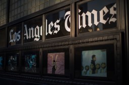 The former Los Angeles Times building